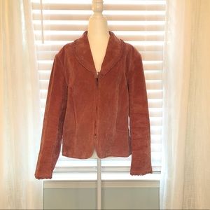 Pamela McCoy Pink Leather Jacket